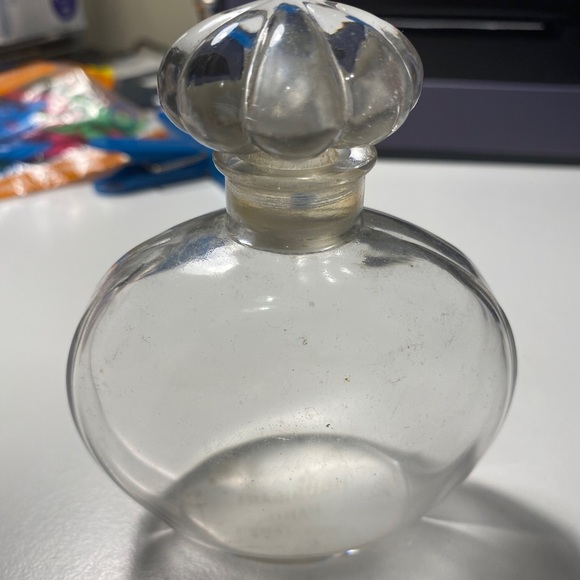 Vintage Houbigant Perfume Bottle Quelques Fleurs Glass - Picture 3 of 5